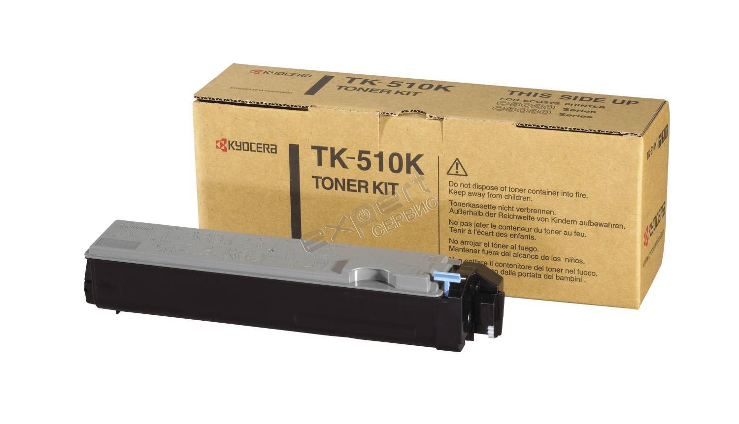 Заправка картриджа Kyocera TK-510K Black